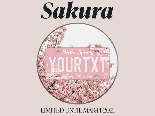【3/14まで】サクラ柄を限定販売!Sakuraミニプレートプレゼントも! | PL8HERO