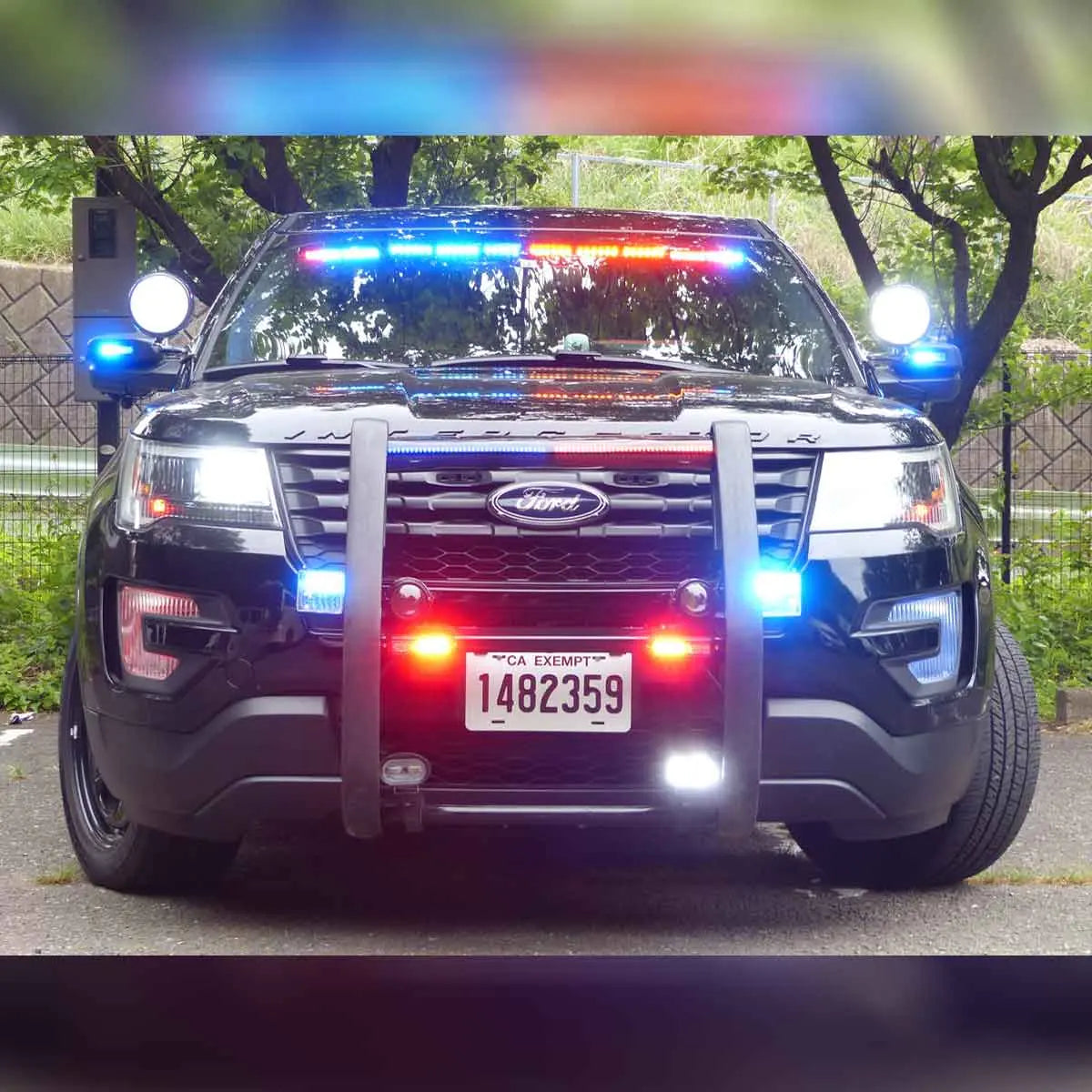 【大・US車用】カリフォルニア(公用車)/オリジナルアメリカエンボスナンバープレート おしゃれ表札看板 PL8HERO