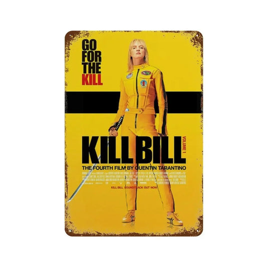 壁掛けメタルサイン・洋画シリーズ - Kill Bill