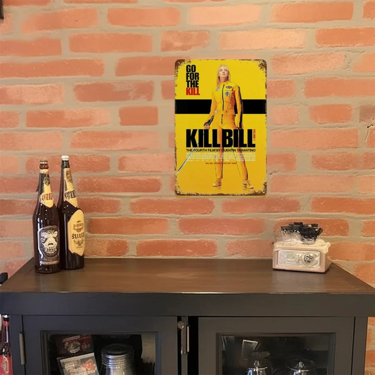 壁掛けメタルサイン・洋画シリーズ - Kill Bill