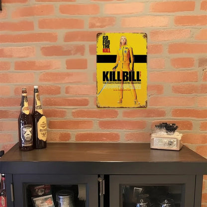 壁掛けメタルサイン・洋画シリーズ - Kill Bill