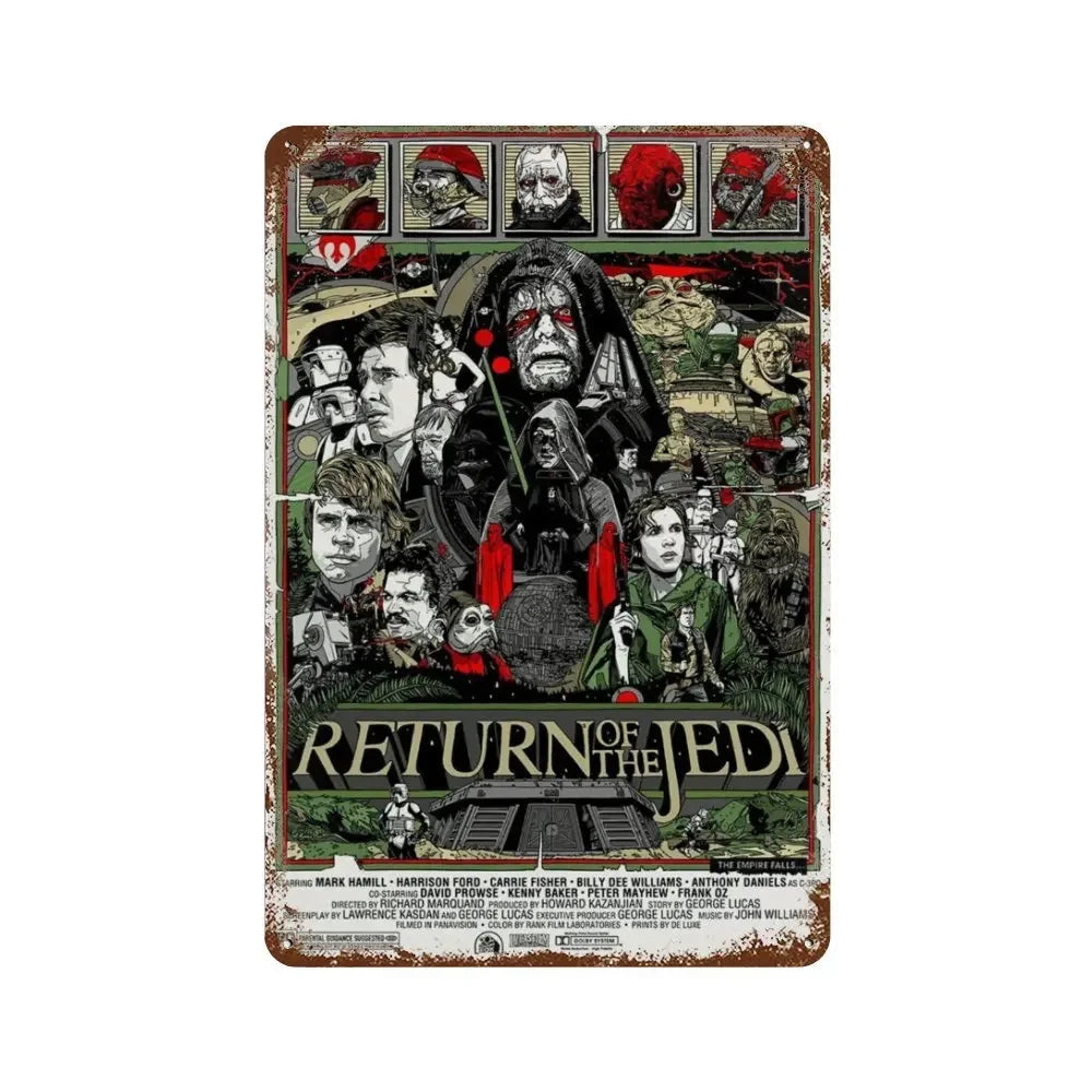 壁掛けメタルサイン・洋画シリーズ - Star Wars The Return of the Jedi