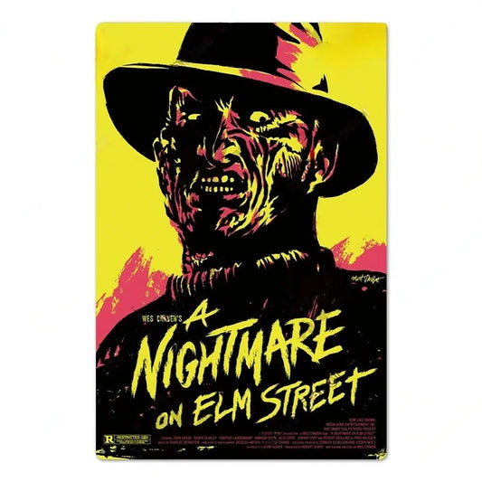 壁掛けメタルサイン・洋画シリーズ - A Nightmare on Elm Street