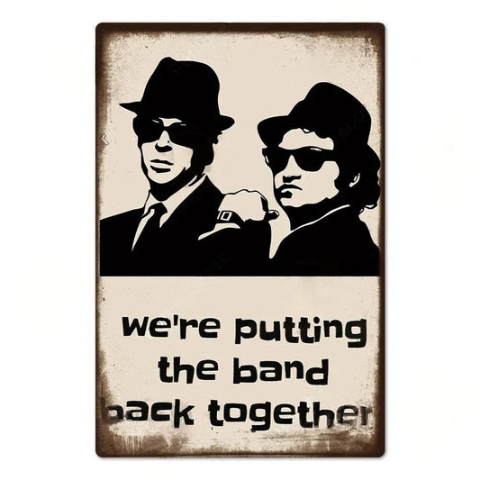 壁掛けメタルサイン・洋画シリーズ - The Blues Brothers