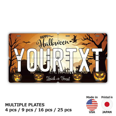 [Multi Plate] Halloween 2021 / Original American License Plate