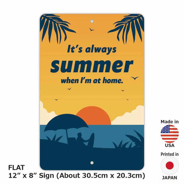 [Rectangular signboard] Sunset Surf / Original signboard made in the United States (approx. 20x30cm)