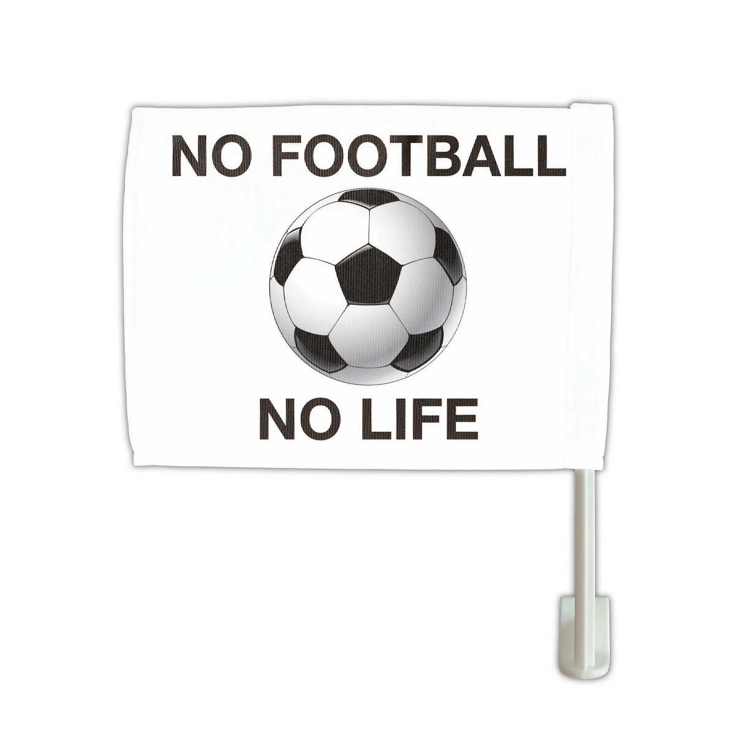 【カーフラッグ】FOOTBALL/サッカー・フットボール/自動車用オリジナルフラッグ・旗 PL8HERO