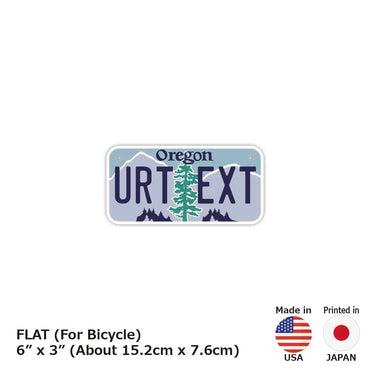 [For small bicycles] Oregon / Original American license plate