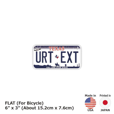 [For small bicycles] Texas / Original American license plate