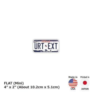 [Mini] Texas / Original American License Plate