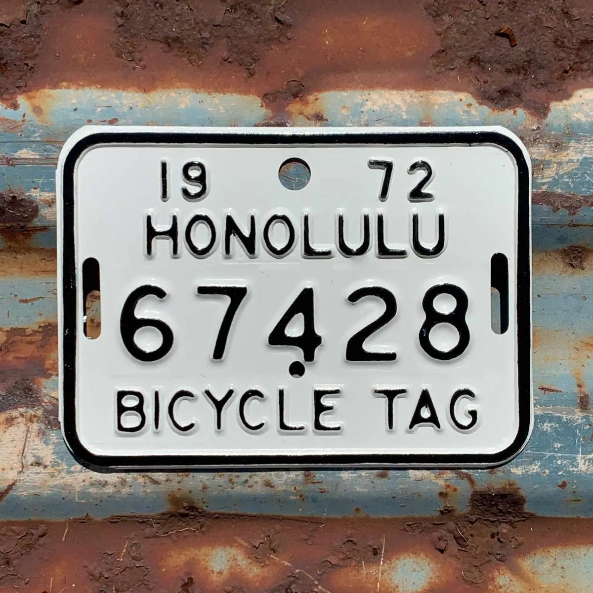 ビンテージ・ハワイ自転車タグ PL8HERO