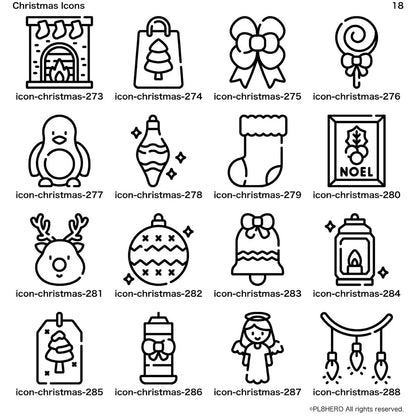 【アイコン追加】クリスマス系アイコン PL8HERO