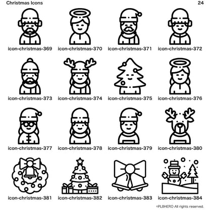 【アイコン追加】クリスマス系アイコン PL8HERO