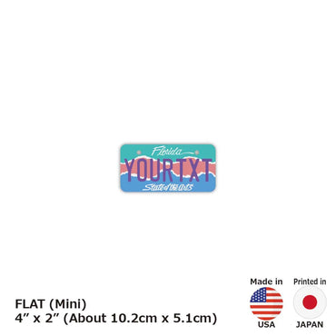 [Mini] Florida Art / Original American License Plate