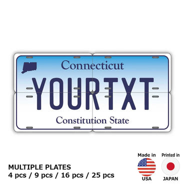 [Multi Plate] Connecticut / Original American License Plate