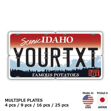 [Multi Plate] Idaho / Original American License Plate