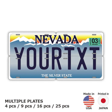 [Multi Plate] Nevada / Original American License Plate