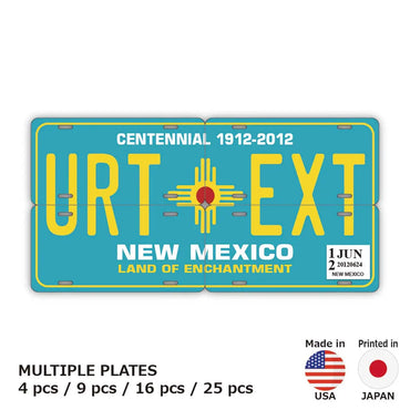 [Multi Plate] New Mexico / Original American License Plate