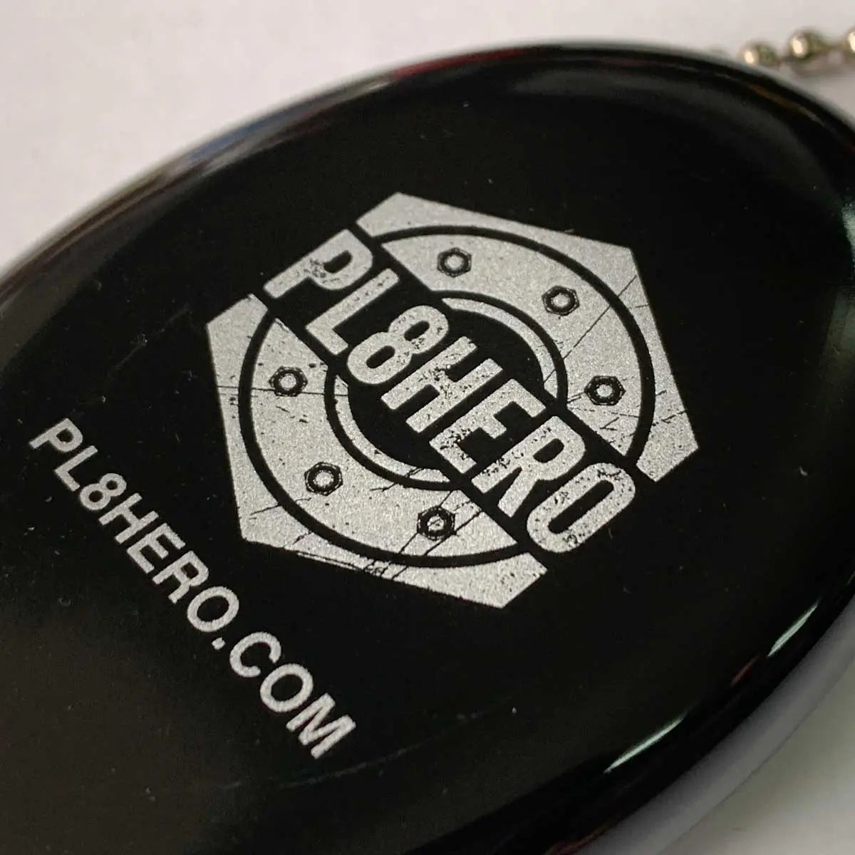 PL8HEROオリジナルコインケース・アメリカ製Quikoin・ブラック PL8HERO