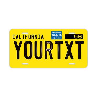 [Large/US Car] California 1950's/Original American Embossed License Plate Fashionable Nameplate Sign