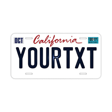 [Large/US Car] California 2000's/Original American Embossed License Plate Fashionable Nameplate Sign